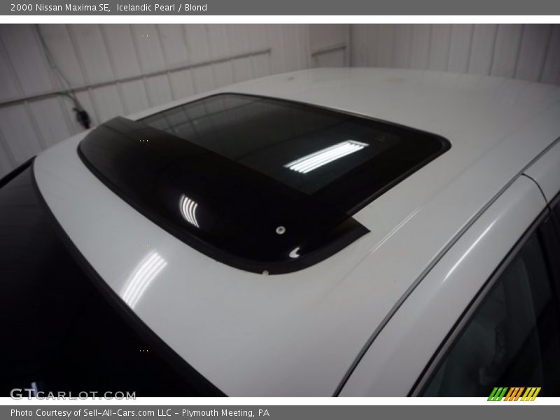 Icelandic Pearl / Blond 2000 Nissan Maxima SE