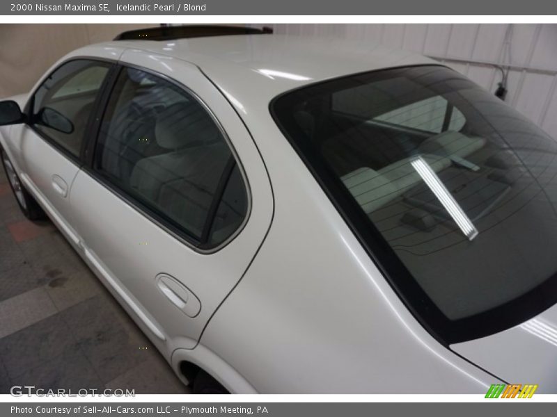 Icelandic Pearl / Blond 2000 Nissan Maxima SE