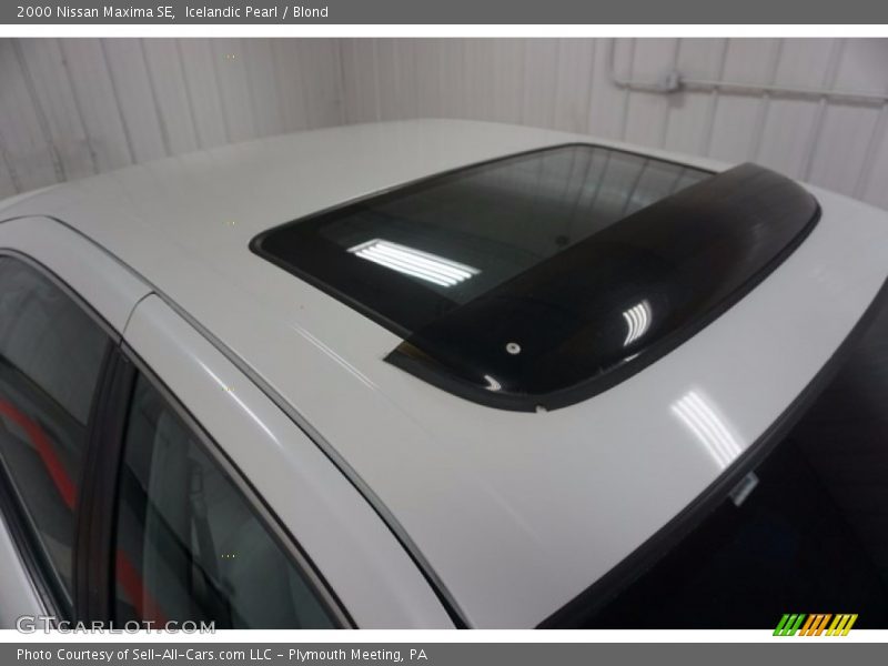 Icelandic Pearl / Blond 2000 Nissan Maxima SE