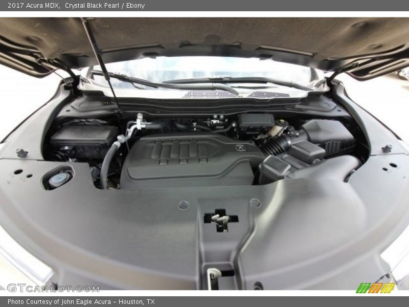 Crystal Black Pearl / Ebony 2017 Acura MDX