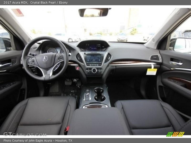 Crystal Black Pearl / Ebony 2017 Acura MDX