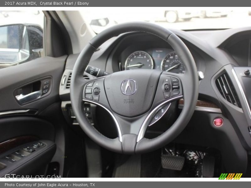 Crystal Black Pearl / Ebony 2017 Acura MDX