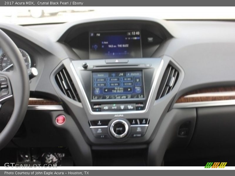 Crystal Black Pearl / Ebony 2017 Acura MDX