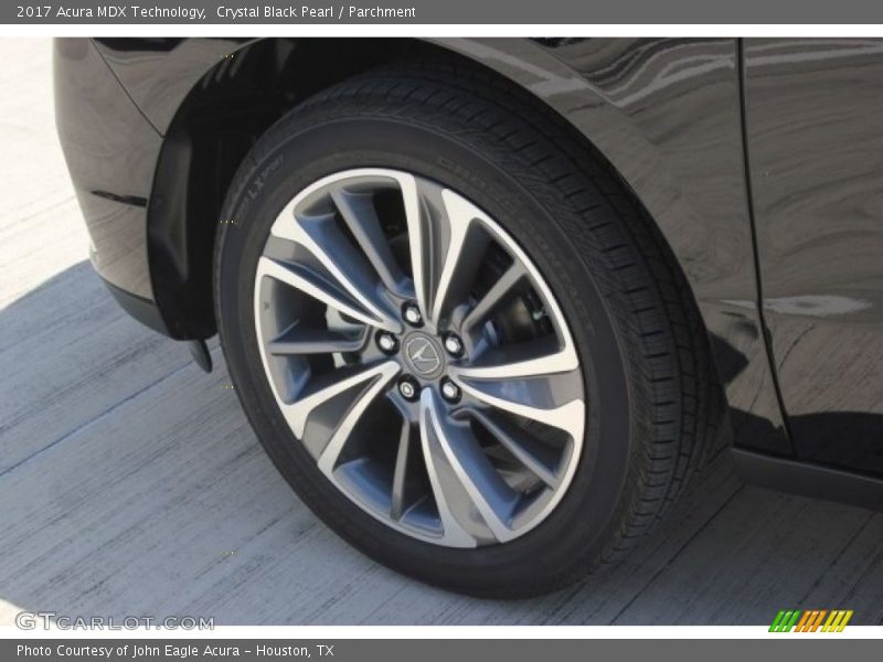 Crystal Black Pearl / Parchment 2017 Acura MDX Technology