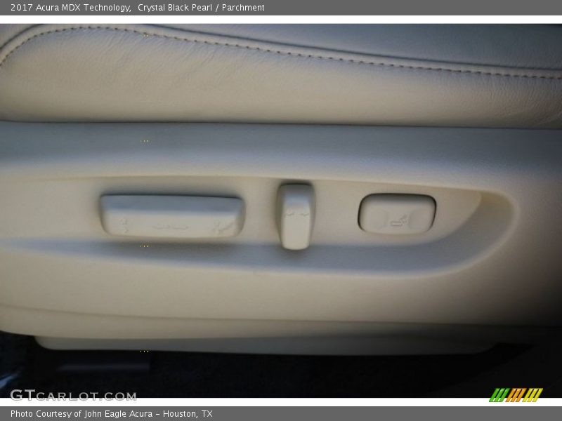 Crystal Black Pearl / Parchment 2017 Acura MDX Technology