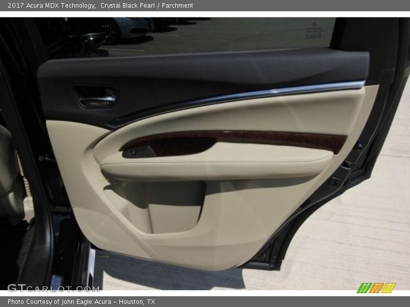 Crystal Black Pearl / Parchment 2017 Acura MDX Technology