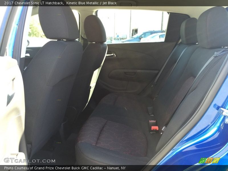 Kinetic Blue Metallic / Jet Black 2017 Chevrolet Sonic LT Hatchback