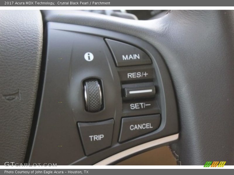 Crystal Black Pearl / Parchment 2017 Acura MDX Technology