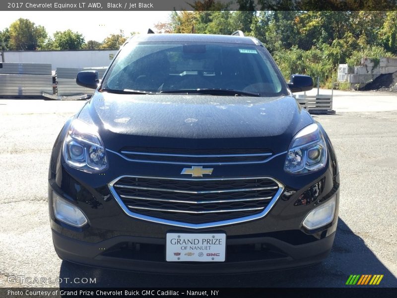 Black / Jet Black 2017 Chevrolet Equinox LT AWD