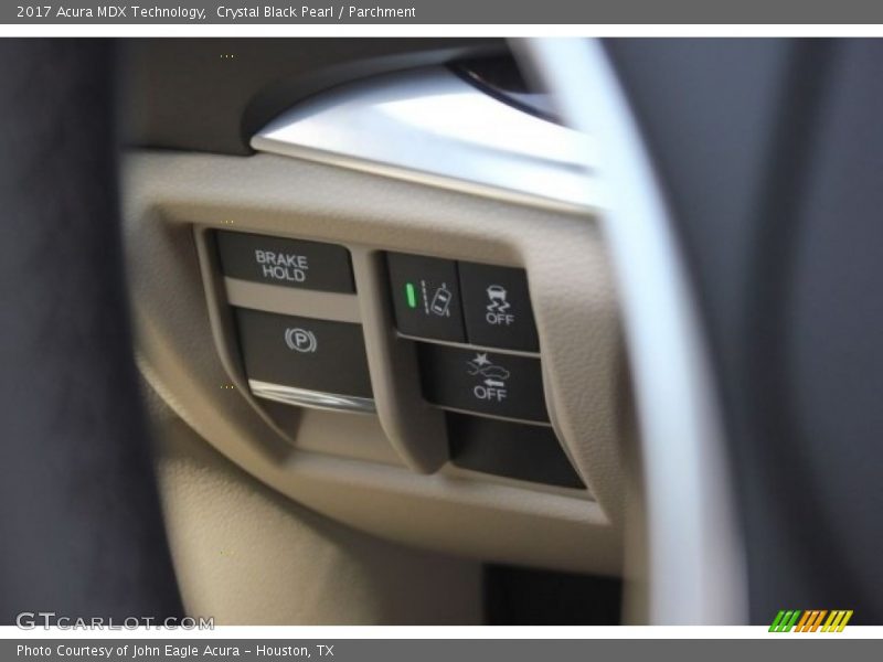 Crystal Black Pearl / Parchment 2017 Acura MDX Technology