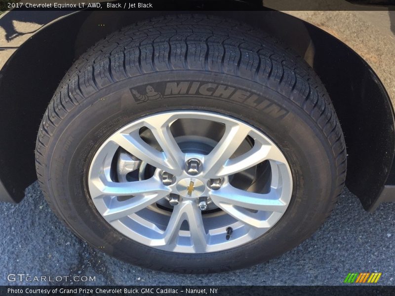 Black / Jet Black 2017 Chevrolet Equinox LT AWD