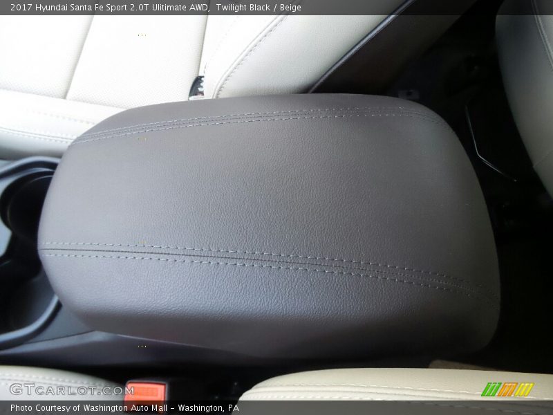 Twilight Black / Beige 2017 Hyundai Santa Fe Sport 2.0T Ulitimate AWD