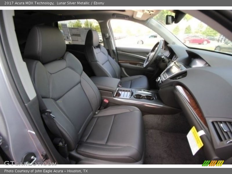 Lunar Silver Metallic / Ebony 2017 Acura MDX Technology