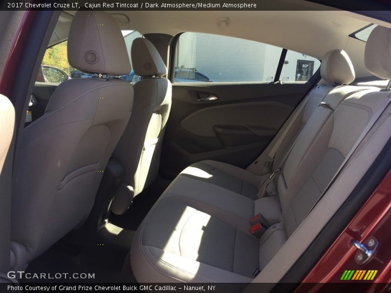 Cajun Red Tintcoat / Dark Atmosphere/Medium Atmosphere 2017 Chevrolet Cruze LT