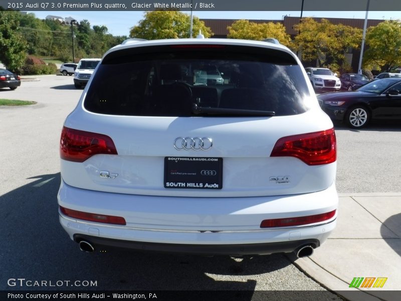 Glacier White Metallic / Black 2015 Audi Q7 3.0 Premium Plus quattro