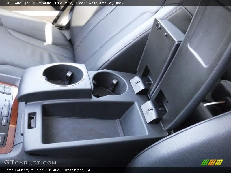 Glacier White Metallic / Black 2015 Audi Q7 3.0 Premium Plus quattro