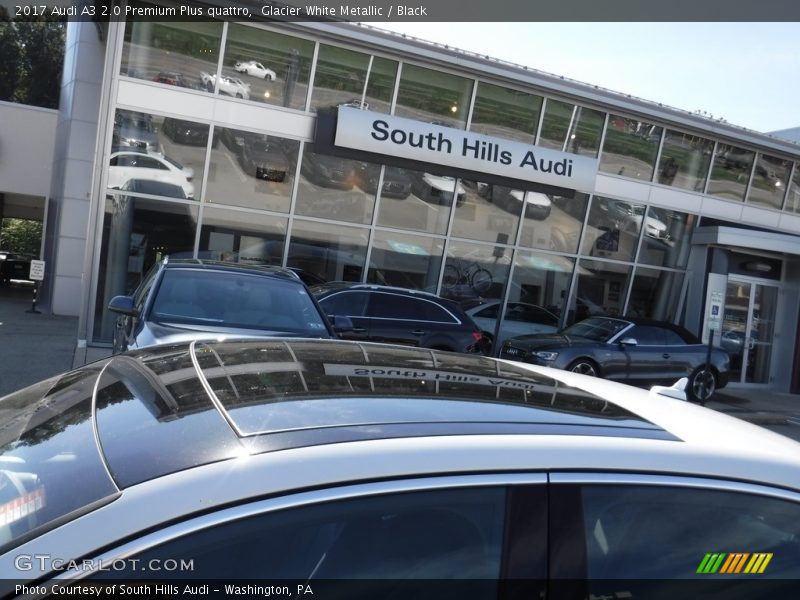 Glacier White Metallic / Black 2017 Audi A3 2.0 Premium Plus quattro