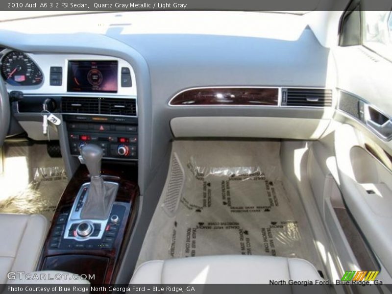 Quartz Gray Metallic / Light Gray 2010 Audi A6 3.2 FSI Sedan
