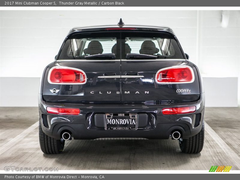 Thunder Gray Metallic / Carbon Black 2017 Mini Clubman Cooper S