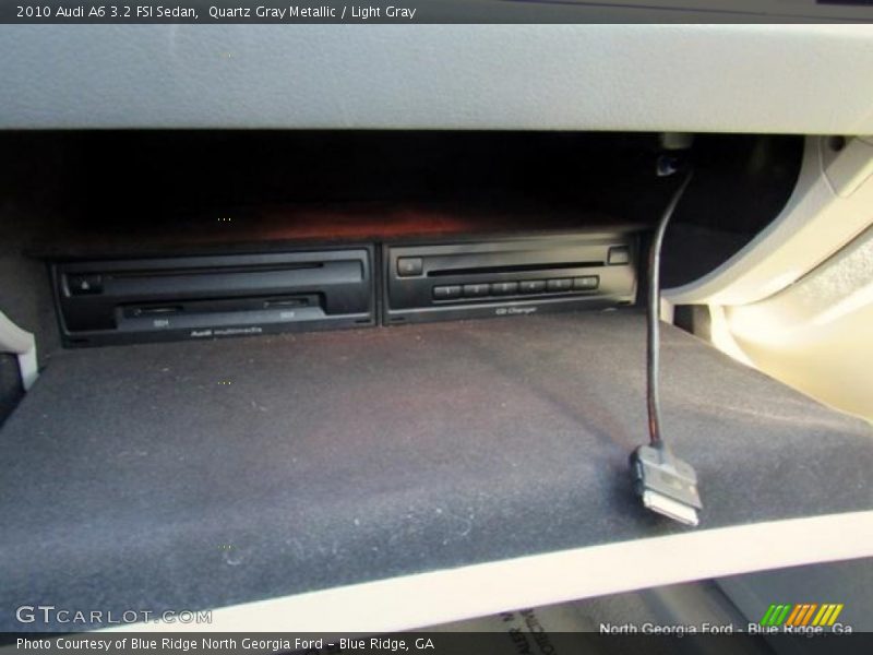 Quartz Gray Metallic / Light Gray 2010 Audi A6 3.2 FSI Sedan