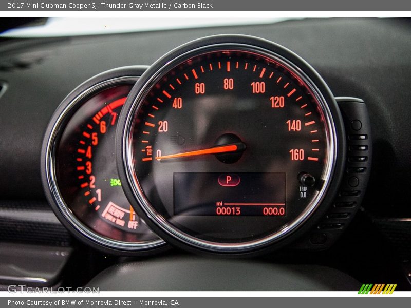 Thunder Gray Metallic / Carbon Black 2017 Mini Clubman Cooper S