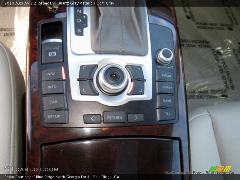 Quartz Gray Metallic / Light Gray 2010 Audi A6 3.2 FSI Sedan