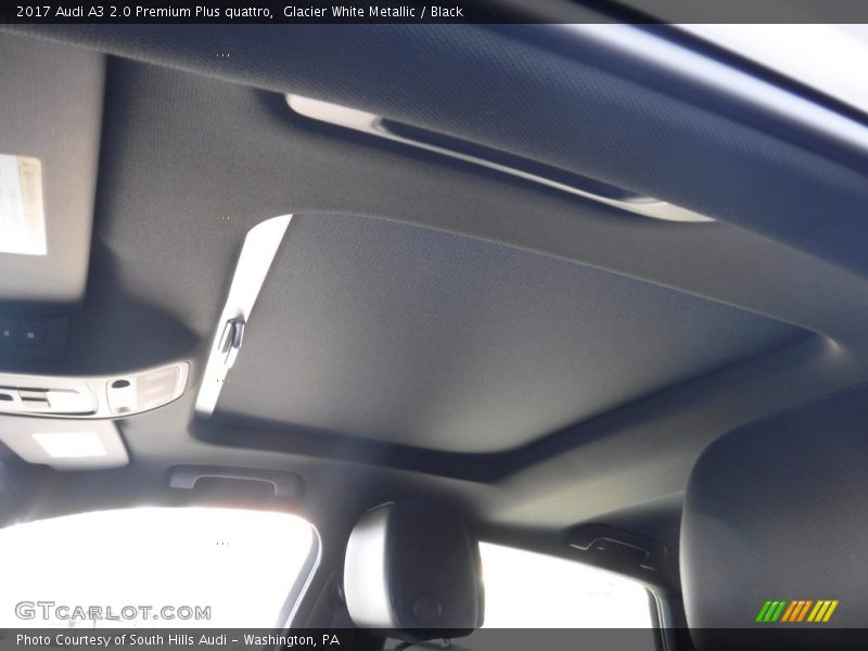 Glacier White Metallic / Black 2017 Audi A3 2.0 Premium Plus quattro