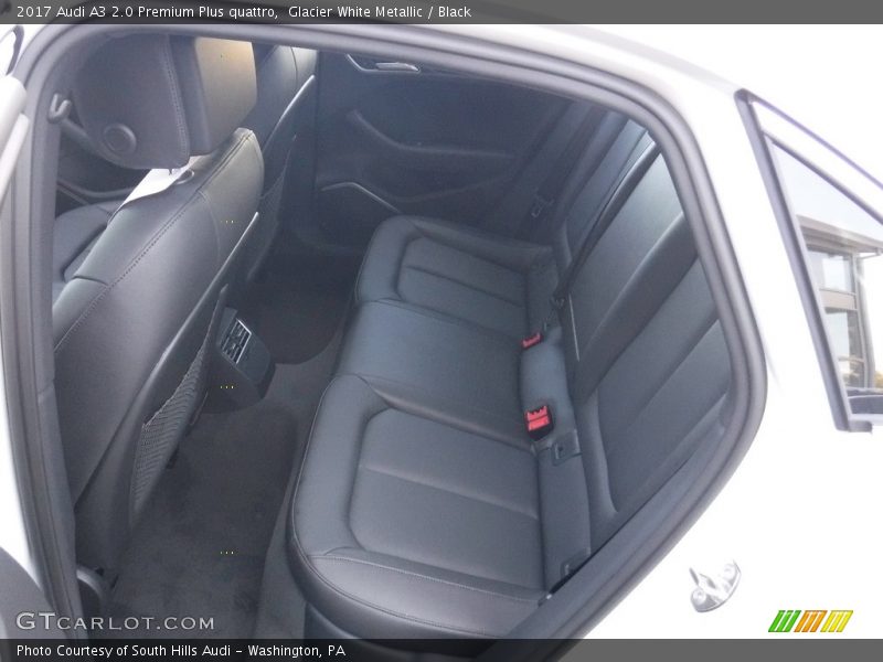 Glacier White Metallic / Black 2017 Audi A3 2.0 Premium Plus quattro