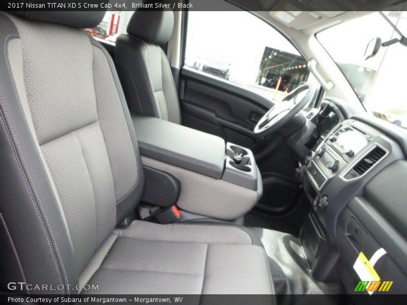 Brilliant Silver / Black 2017 Nissan TITAN XD S Crew Cab 4x4