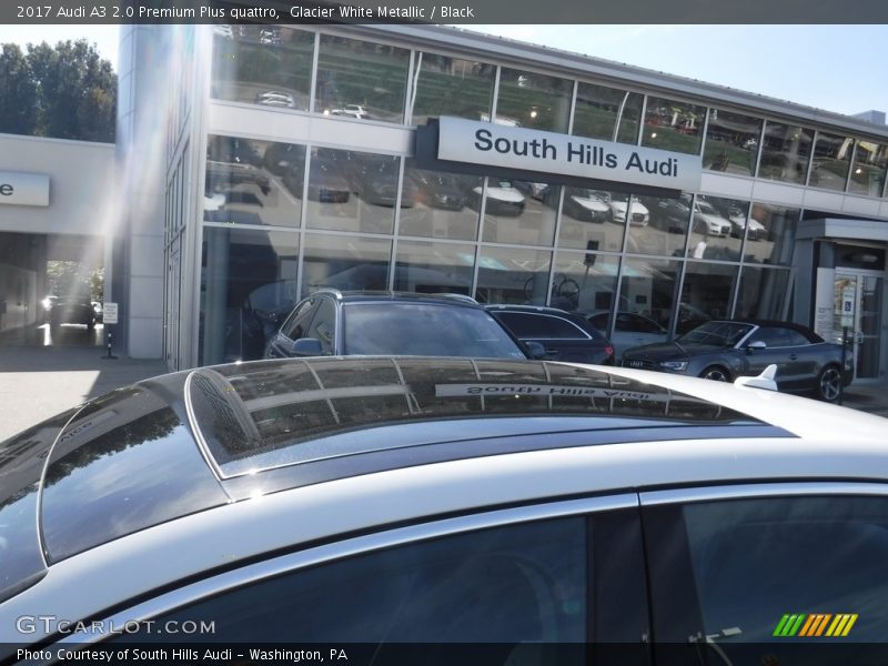 Glacier White Metallic / Black 2017 Audi A3 2.0 Premium Plus quattro