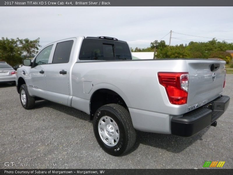 Brilliant Silver / Black 2017 Nissan TITAN XD S Crew Cab 4x4