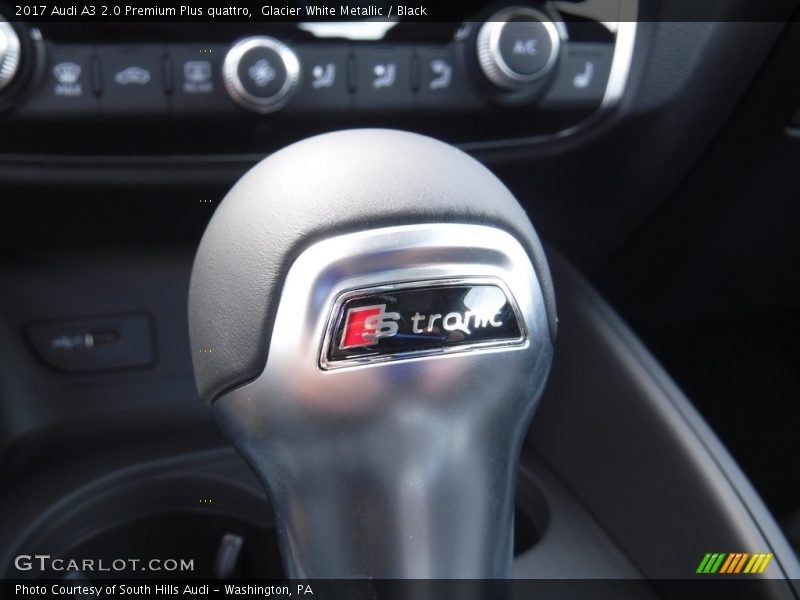 Glacier White Metallic / Black 2017 Audi A3 2.0 Premium Plus quattro