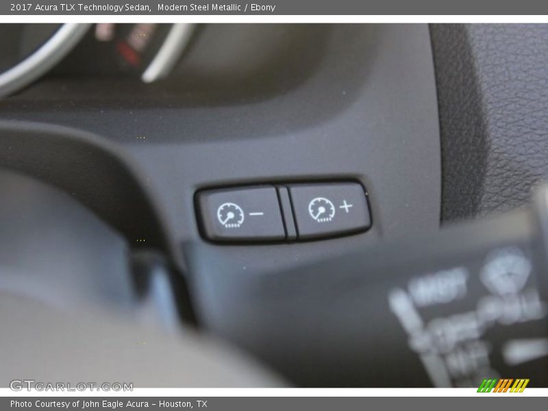 Modern Steel Metallic / Ebony 2017 Acura TLX Technology Sedan