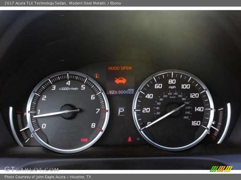 Modern Steel Metallic / Ebony 2017 Acura TLX Technology Sedan
