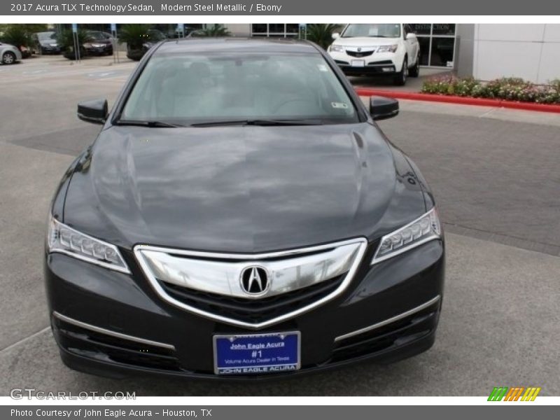 Modern Steel Metallic / Ebony 2017 Acura TLX Technology Sedan