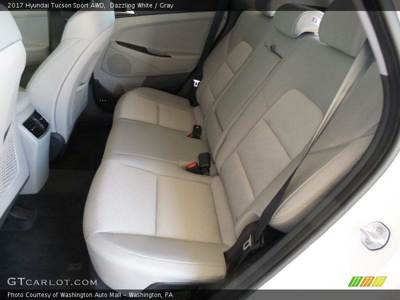 Dazzling White / Gray 2017 Hyundai Tucson Sport AWD