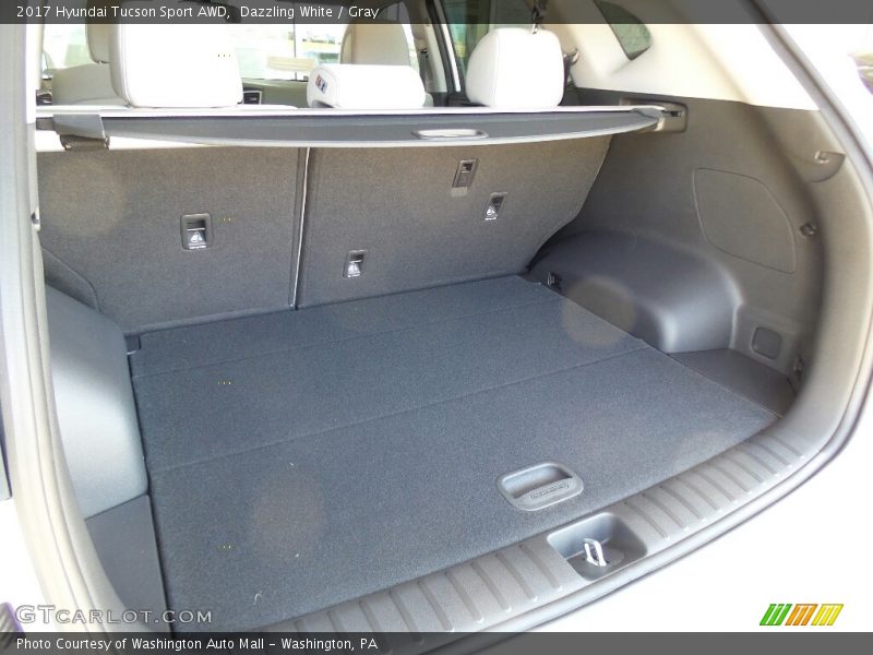 Dazzling White / Gray 2017 Hyundai Tucson Sport AWD