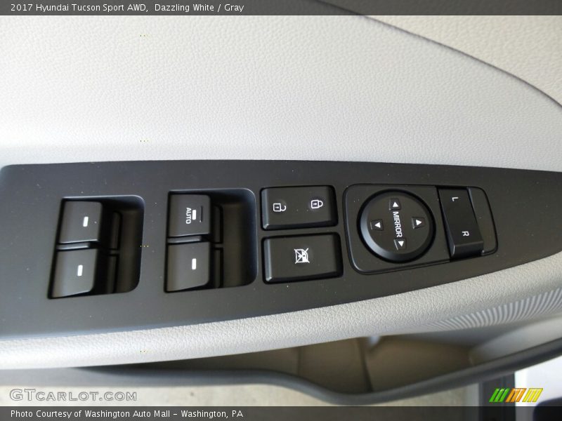 Dazzling White / Gray 2017 Hyundai Tucson Sport AWD