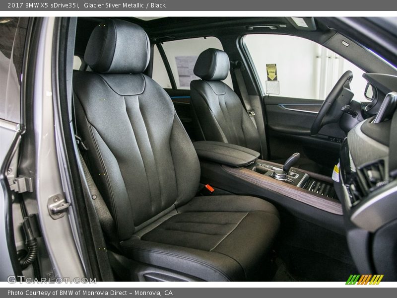 Glacier Silver Metallic / Black 2017 BMW X5 sDrive35i
