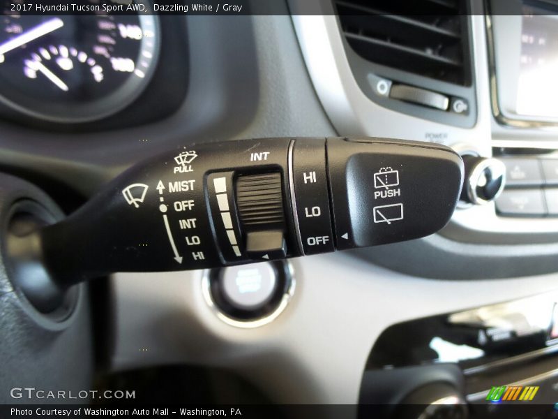 Dazzling White / Gray 2017 Hyundai Tucson Sport AWD
