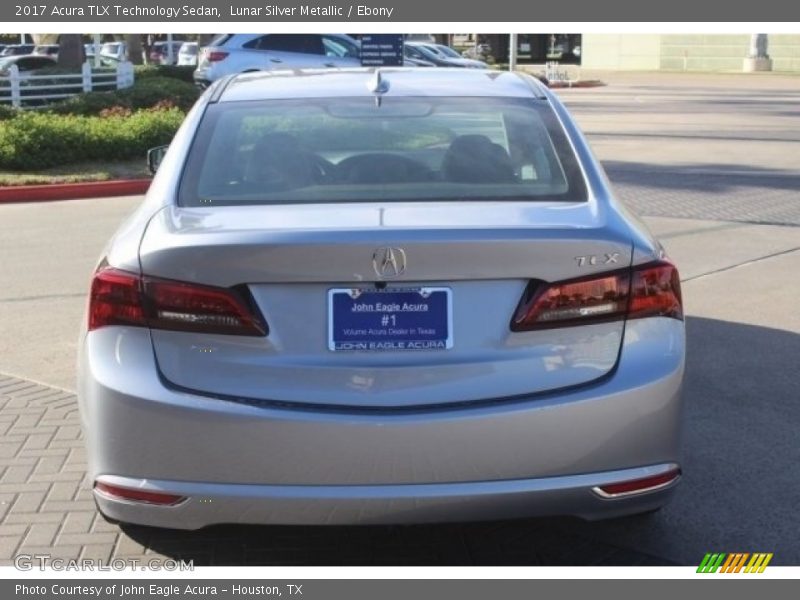 Lunar Silver Metallic / Ebony 2017 Acura TLX Technology Sedan