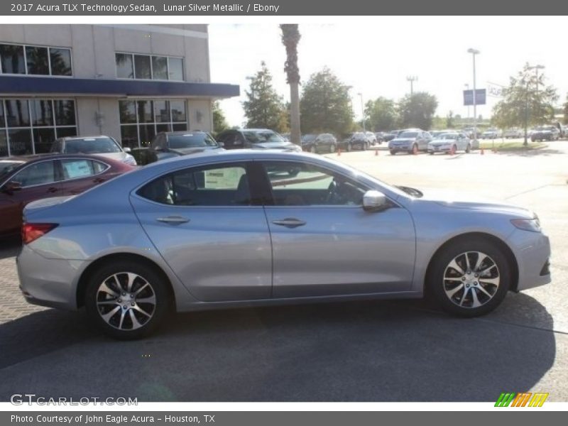 Lunar Silver Metallic / Ebony 2017 Acura TLX Technology Sedan