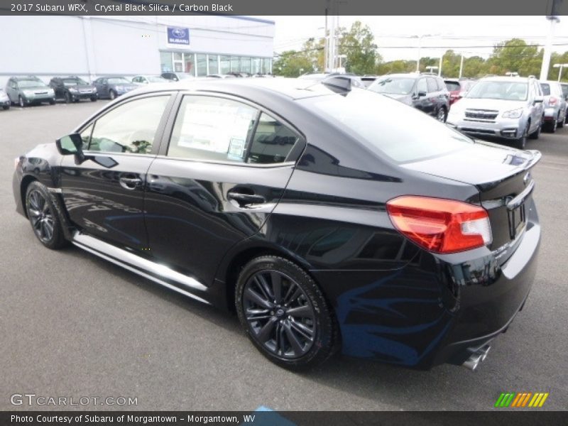 Crystal Black Silica / Carbon Black 2017 Subaru WRX