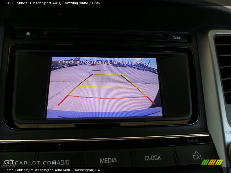 Dazzling White / Gray 2017 Hyundai Tucson Sport AWD