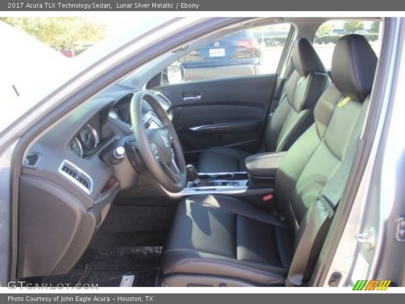 Lunar Silver Metallic / Ebony 2017 Acura TLX Technology Sedan