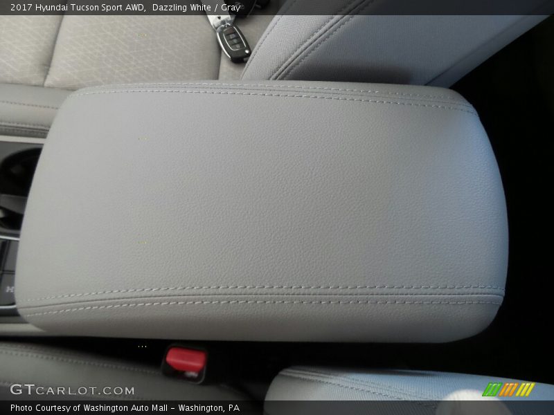 Dazzling White / Gray 2017 Hyundai Tucson Sport AWD