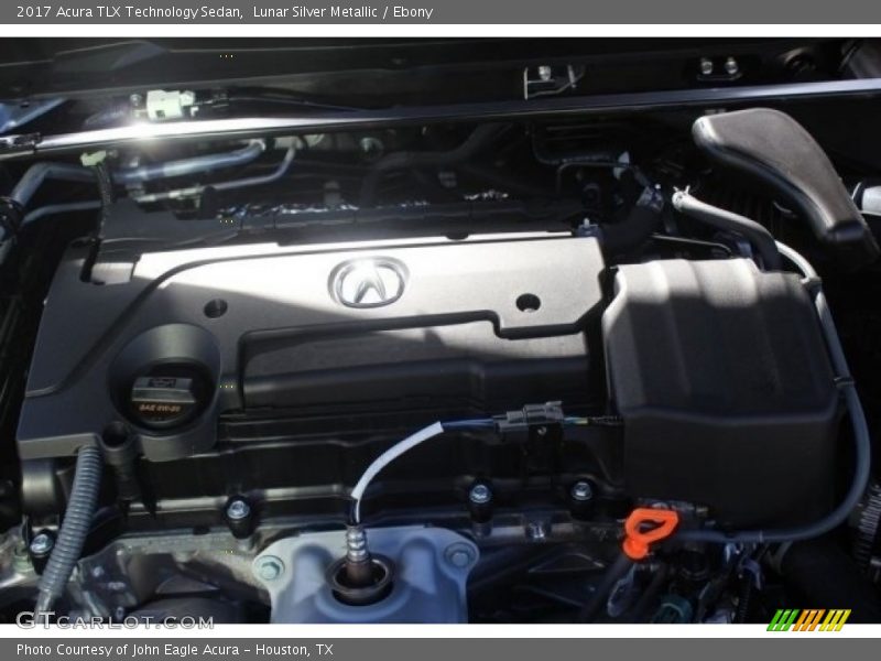 Lunar Silver Metallic / Ebony 2017 Acura TLX Technology Sedan