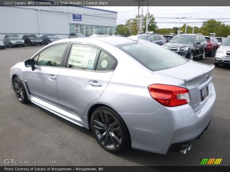 Ice Silver Metallic / Carbon Black 2017 Subaru WRX Premium