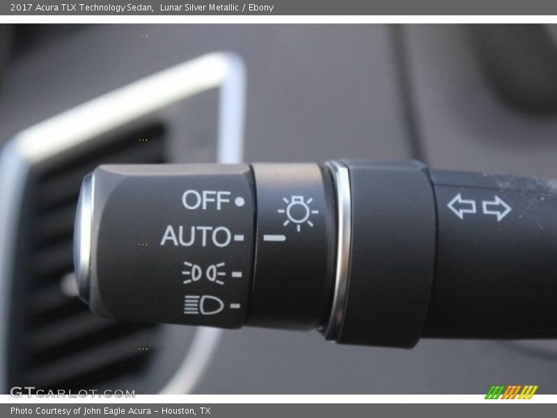 Lunar Silver Metallic / Ebony 2017 Acura TLX Technology Sedan