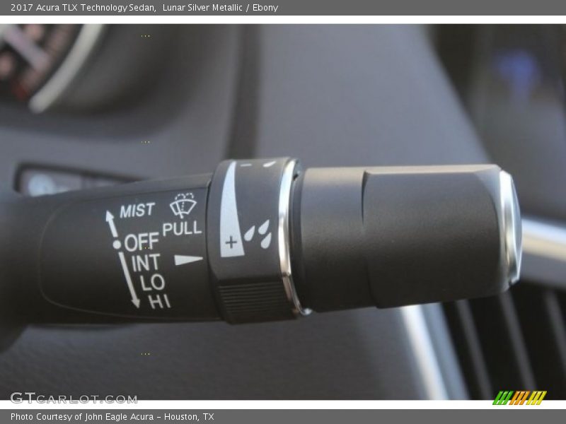 Lunar Silver Metallic / Ebony 2017 Acura TLX Technology Sedan